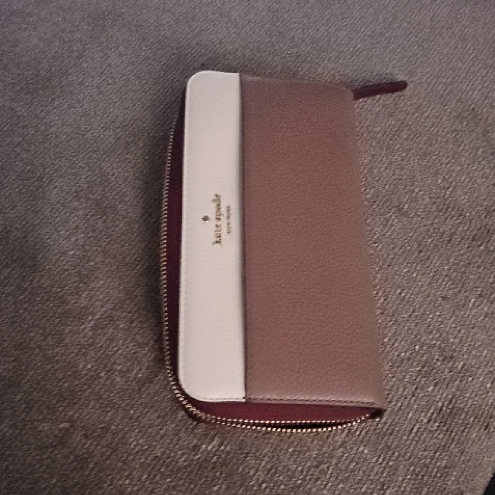 Kate Spade Brown and Cream Luxury Tote - Picture 5 of 6